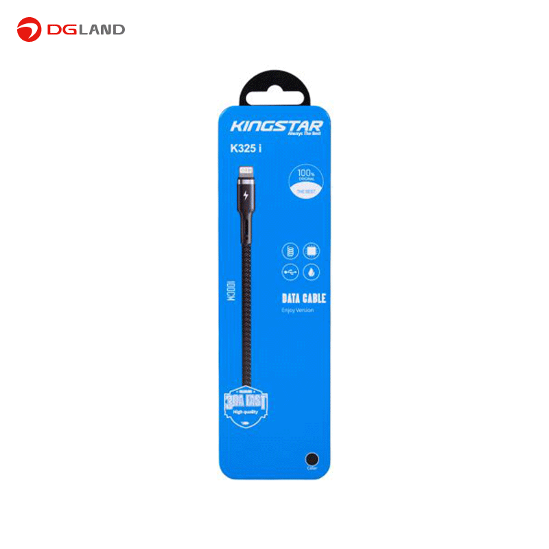 کابل شارژ یو اس بی به لایتنینگ کینگ استار مدل K325i طول 1 متر