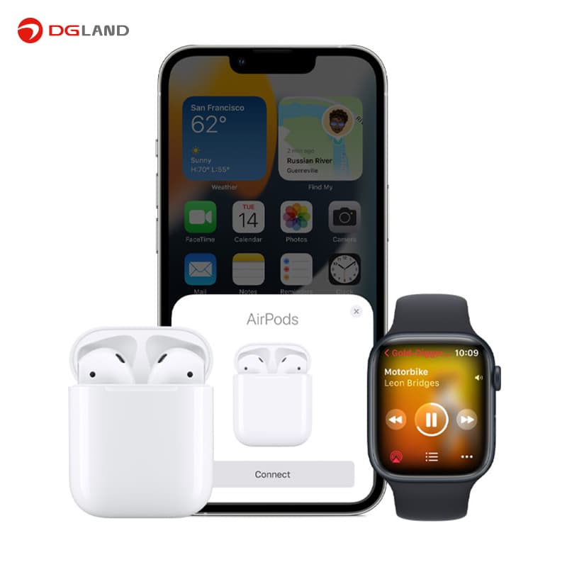 هدفون بلوتوثی اپل مدل AirPods 2 New Generation