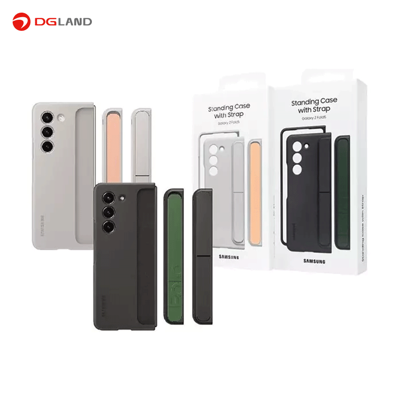 کاور سامسونگ مدل EF-MF946 مناسب برای گوشی موبایل Galaxy Z Fold 5 به همراه بند