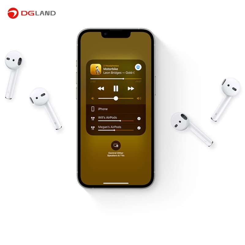 هدفون بلوتوثی اپل مدل AirPods 2 New Generation
