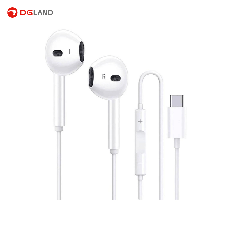 هندزفری اپل مدل EarPods با کانکتور جک تایپ سی
