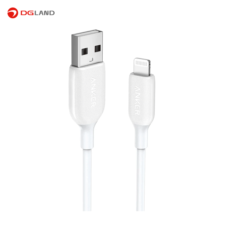 کابل شارژ لایتنینگ به یو اس بی انکر مدل PowerLine III A8812H11 طول 90 سانتی متر